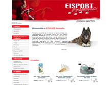 Tablet Screenshot of eisportanimalia.com